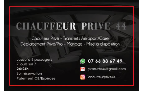 YVAN - Chauffeur Privé 44